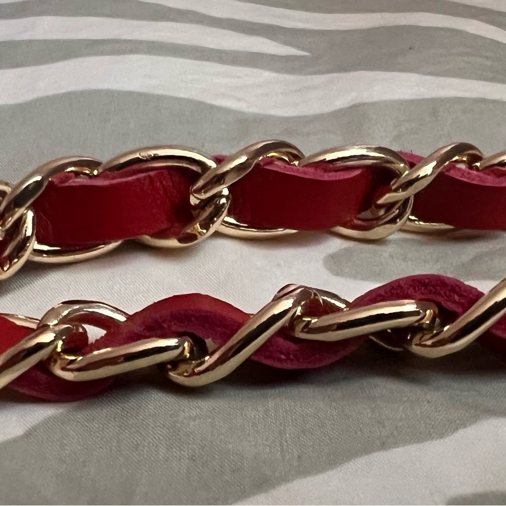 NEW Italian Leather RED Purse! NWT! - Picture 8 of 9